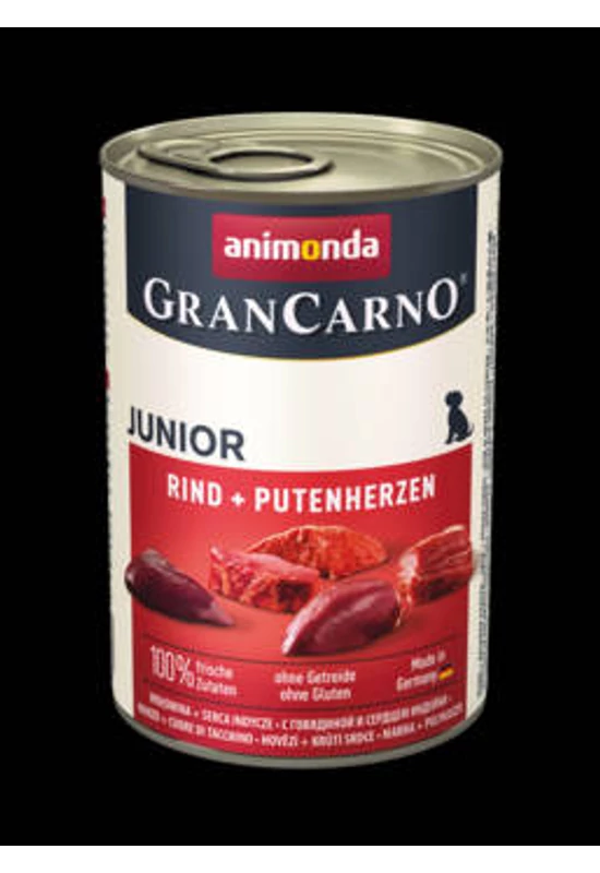 Animonda Grancarno Junior Marha - Pulykaszív 400g