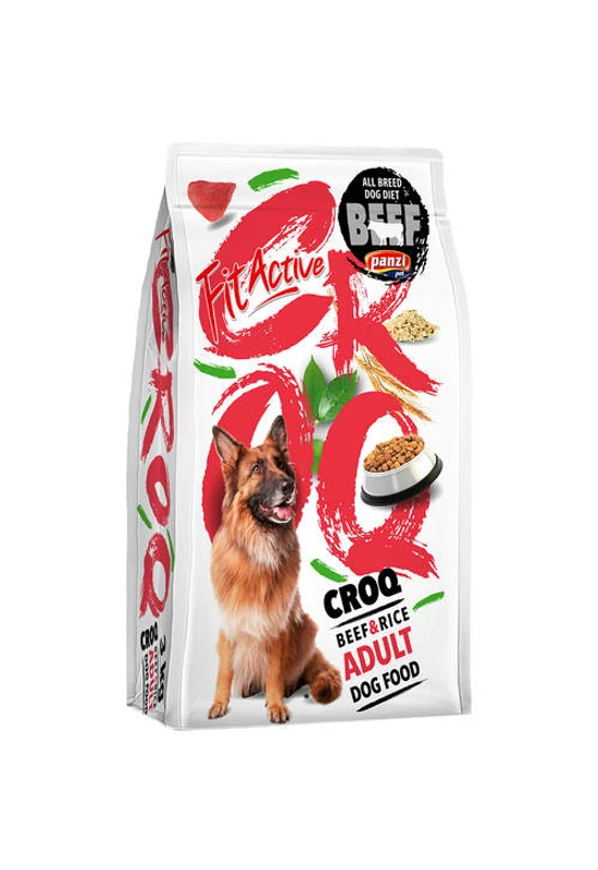 FitActive Dog - Száraztáp - Croq Premium Beef&Rice 3kg