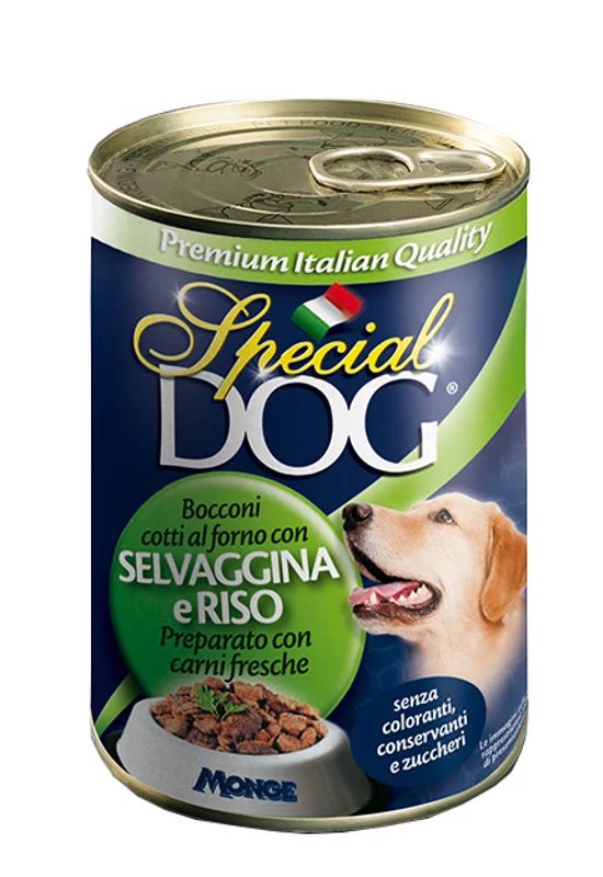 Special Dog Konzerv Vadhús és Rizs 400g