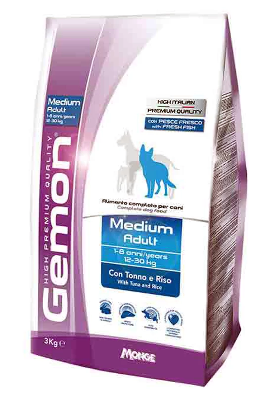 Gemon Dog Száraztáp Adult Tonhal & Rizs 20kg