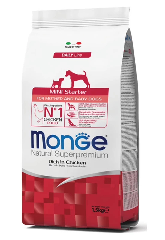 Monge - Natural SuperPremium - Mini Starter - Chiken 15kg