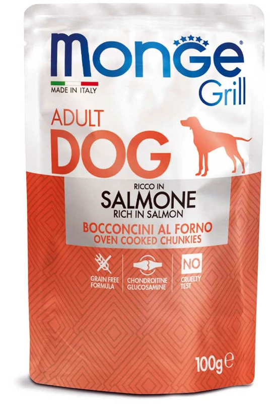 Monge Grill Adult Dog - Salmon - Lazac 100g