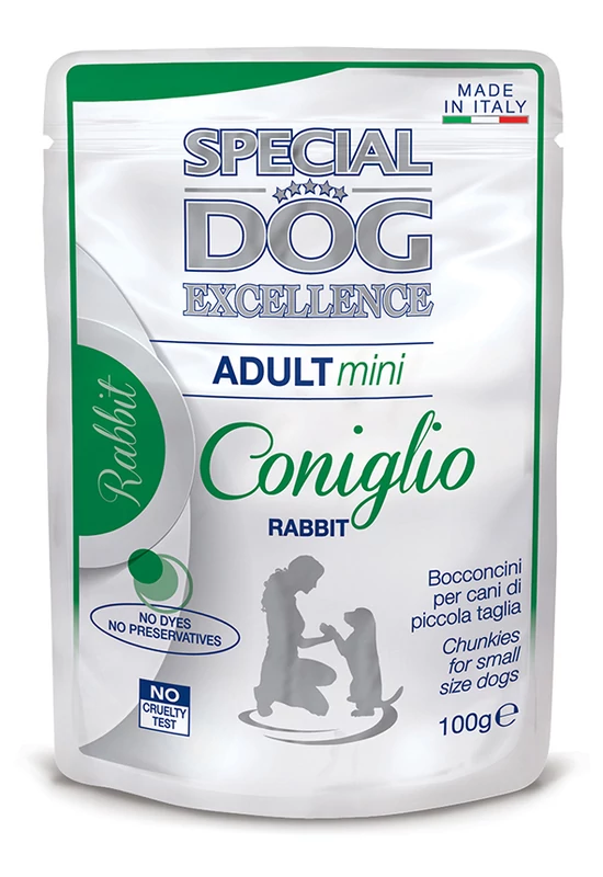 Special Dog Excellence Alutasak Adult Mini - Rabbit - Nyúl - 100g