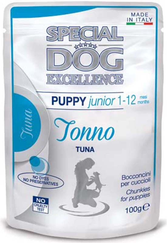 Special Dog Excellence Alutasak Puppy Junior - Tuna - Tonhal - 100g