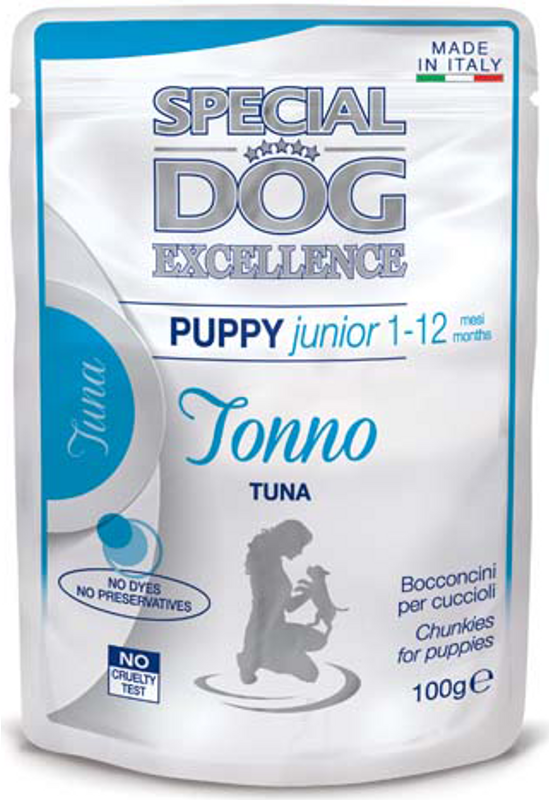 Special Dog Excellence Alutasak Puppy Junior - Tuna - Tonhal - 100g