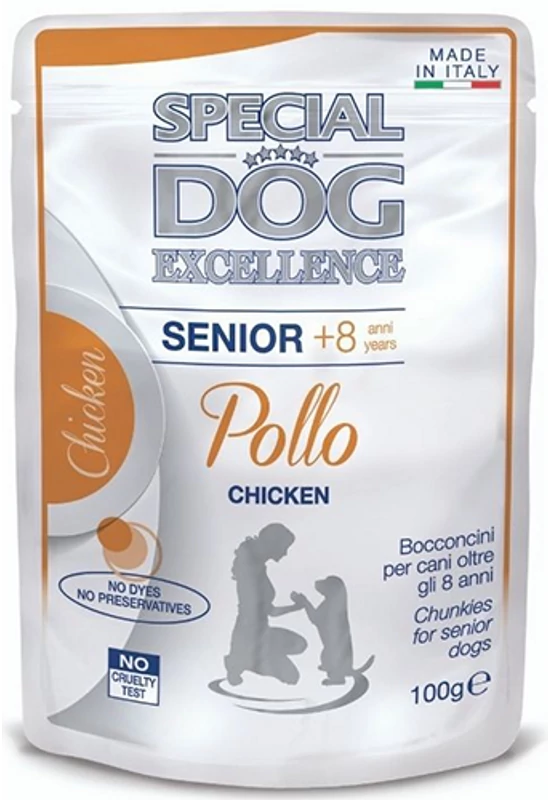 Special Dog Excellence Alutasak Senior - Pollo - Csirke - 100g
