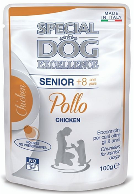 Special Dog Excellence Alutasak Senior - Pollo - Csirke - 100g