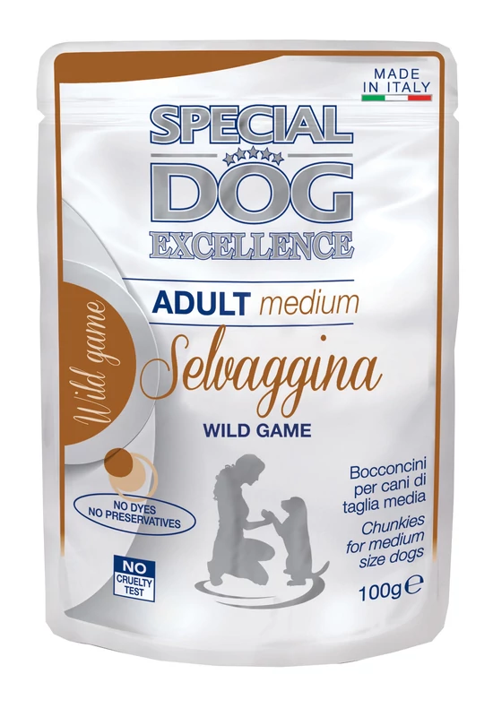 Special Dog Excellence Alutasak Adult - Wild Game - Vadhús - 100g