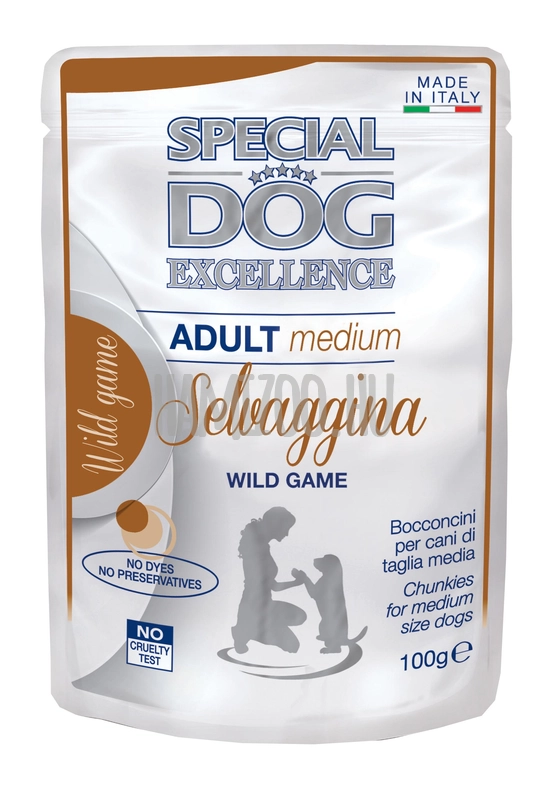 Special Dog Excellence Alutasak Adult - Wild Game - Vadhús - 100g