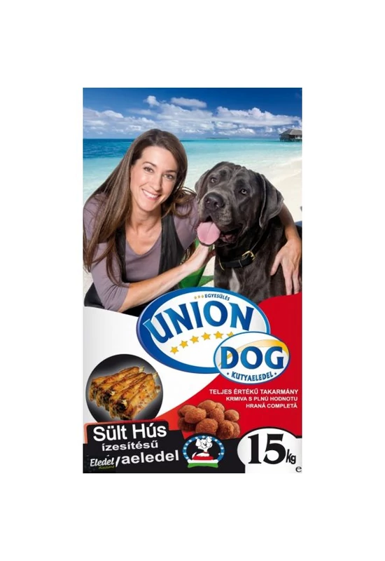 Union Dog - Száraztáp Sült Hús Izesítés - 15kg
