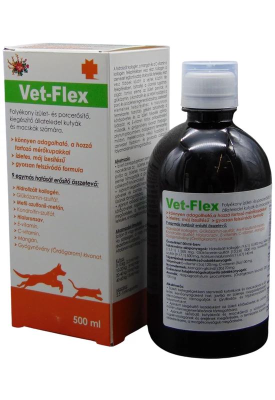 Vet-Flex - Folyékony Izület és Porcerősítő - 500ml