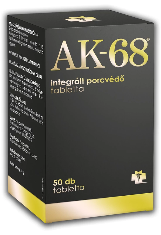 AK-68 Integrált Porcvédő Tabletta 50db