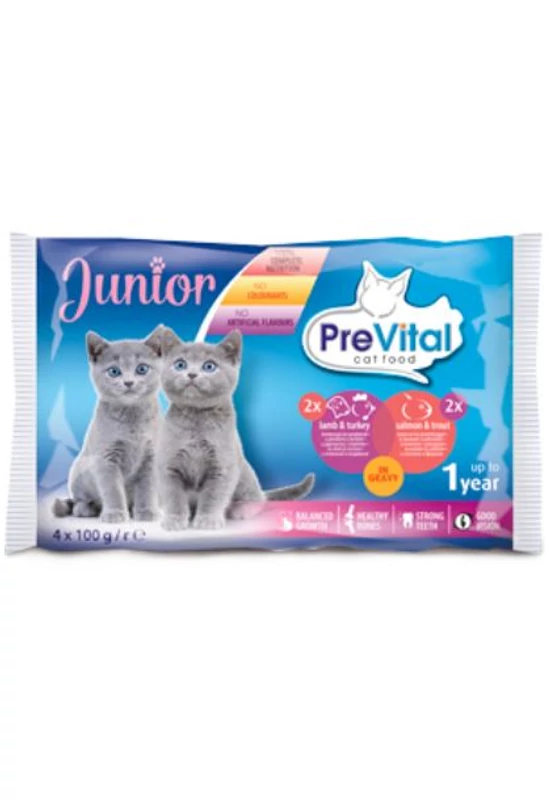 Prevital Alutasak 4×100g - Junior