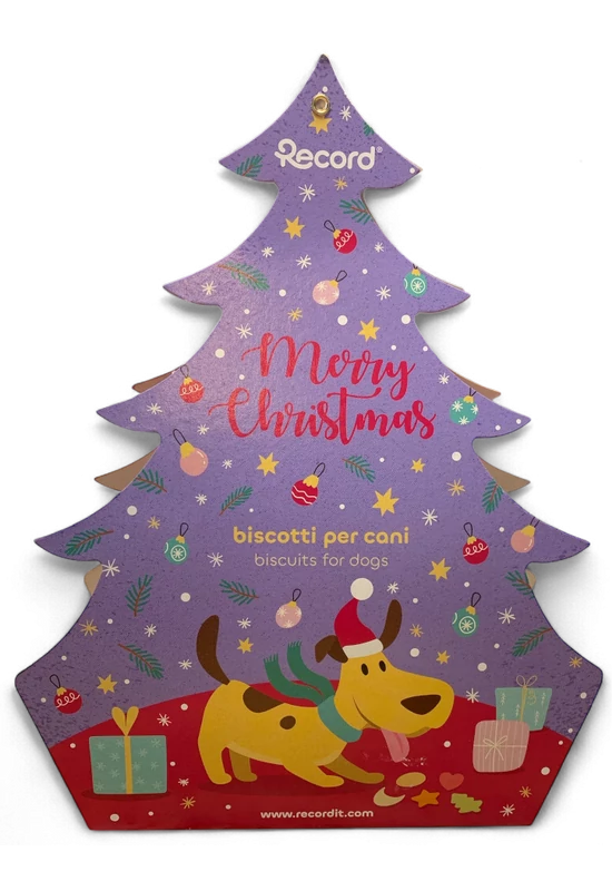 Record Merry Cristmas Biscuits For Dogs - Xmas - Karácsonyi Kutyakeksz 100g