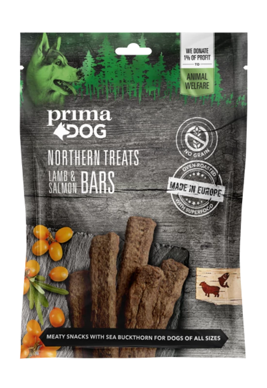 PrimaDog Snack Lamb&Salmon - Bárány és Lazac 80g
