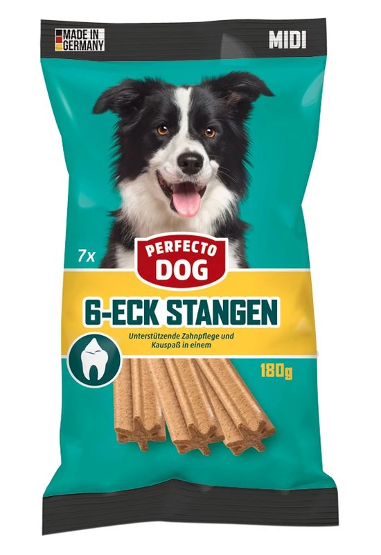 Perfecto Dog Dental Fogtisztító Kereszt Midi 180g 7db/csomag