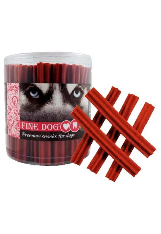 Fine Dog Keresztrúd Marhás 12cm - 50db/csomag