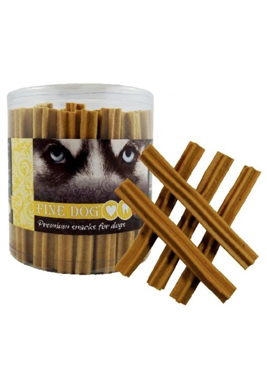 Fine Dog Keresztrúd Sajtos 12cm - 50db/csomag