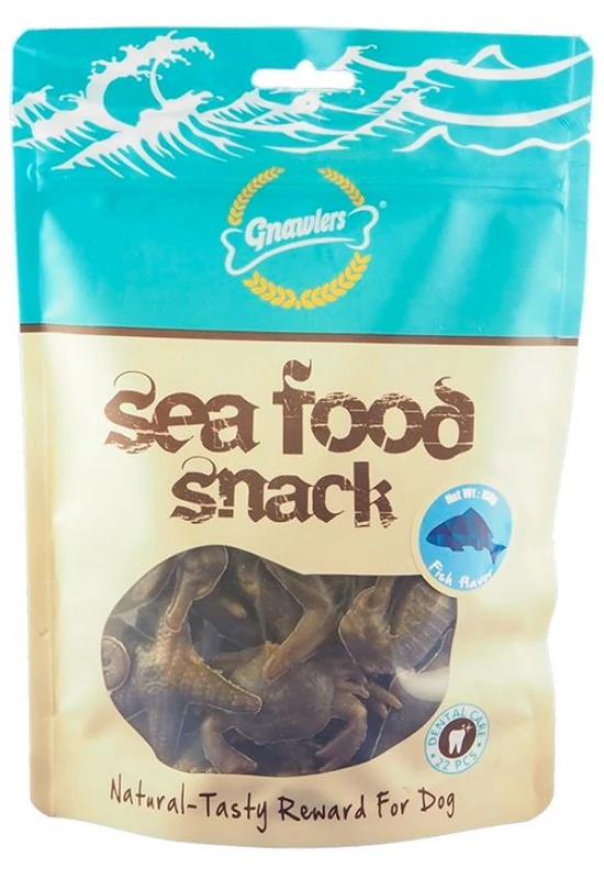 Gnawlers Sea Food Halhússal 22db/csomag