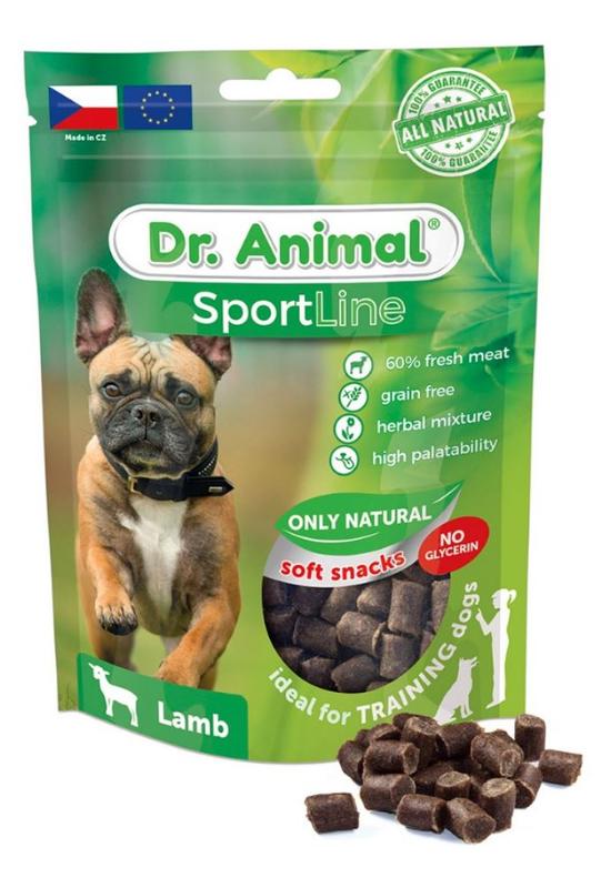 Dr.Animal Sportline Training Snack - Bárány - 100g
