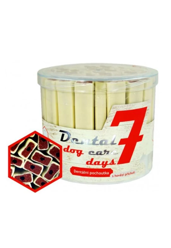 Dental Dog Care 7days Hasáb - Marha 55db/csomag