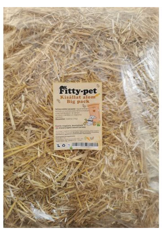 Fitty-Pet - Kisállat Szalma Alom 1kg