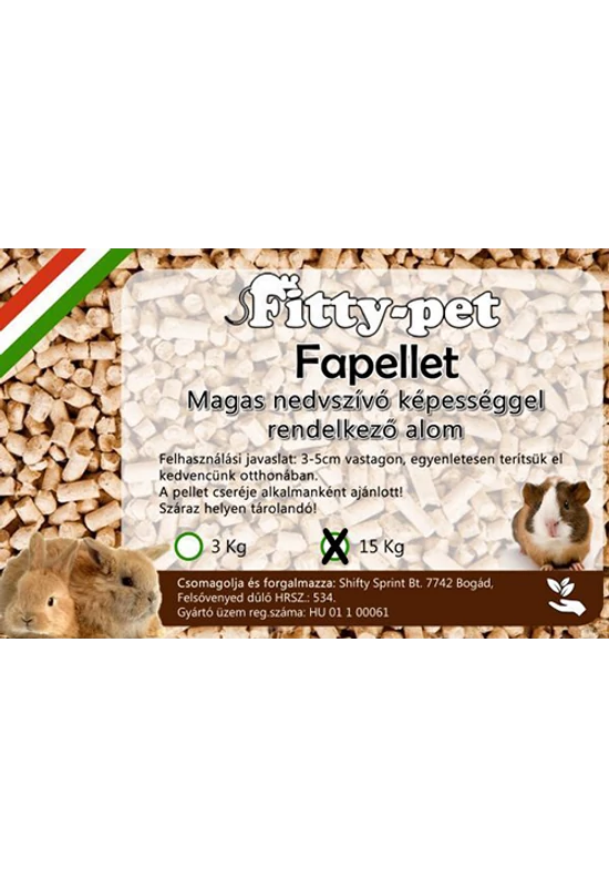 Fitty-Pet - Fapellet 15kg
