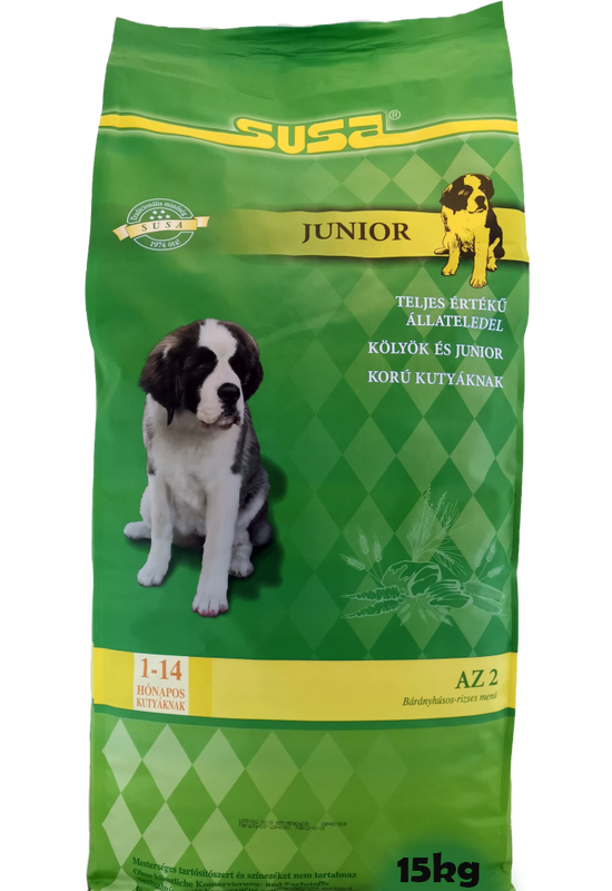 Susa Junior AZ2 - Bárány és Rizs - 15kg