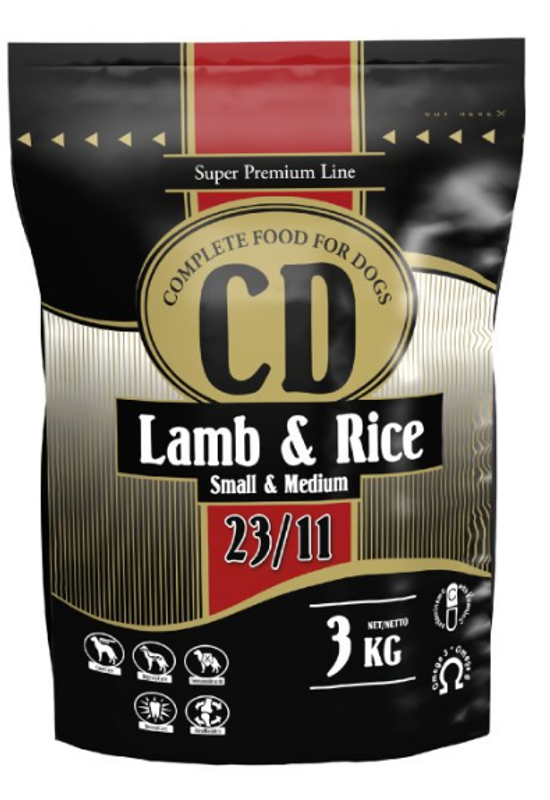 CD Lamb &amp; Rice - Small &amp; Medium - Bárány és Rizs - 12kg