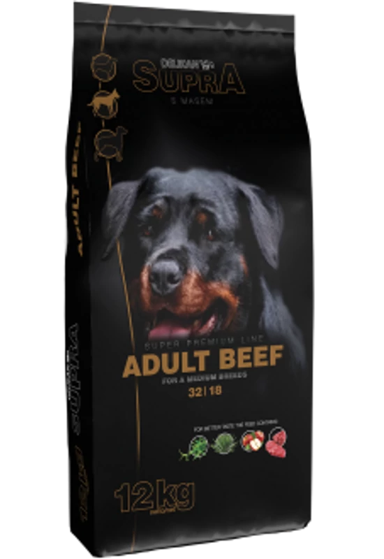 Supra Dog Adult Beef - 12kg