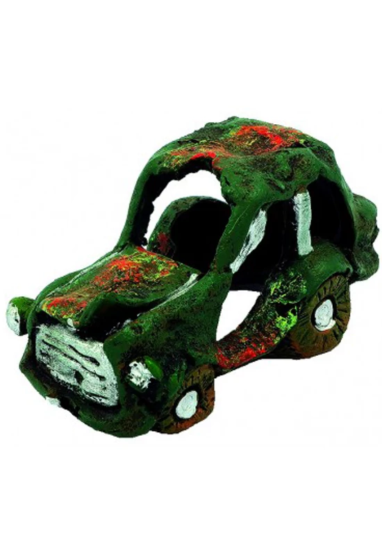 Tatrapet Akvárium Dekoráció Autóroncs 14×8×9cm