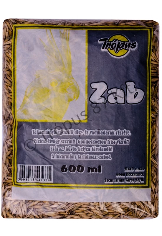Trópus - Eleség 600ml Zab