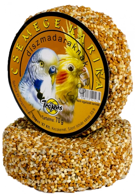 Trópus - Csemege Karika Díszmadaraknak 70g