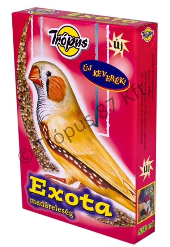 Trópus - Eleség Dobozos - 650ml Pinty, Exota