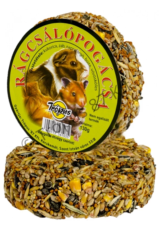 Trópus - Rágcsáló Pogácsa 130g