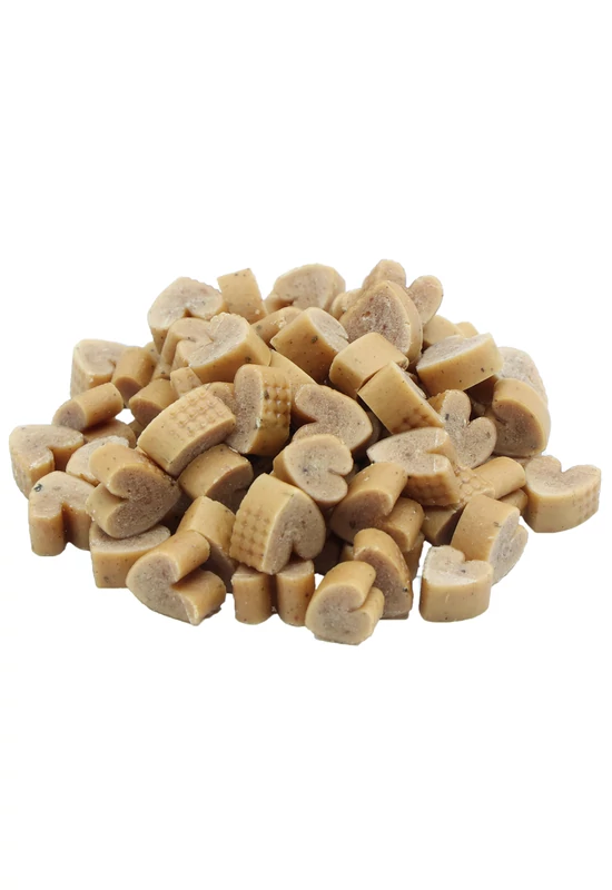 UniqPets Cat Snack Anti-Hairball - Puha Szívecskék Csirkehússal - 50g