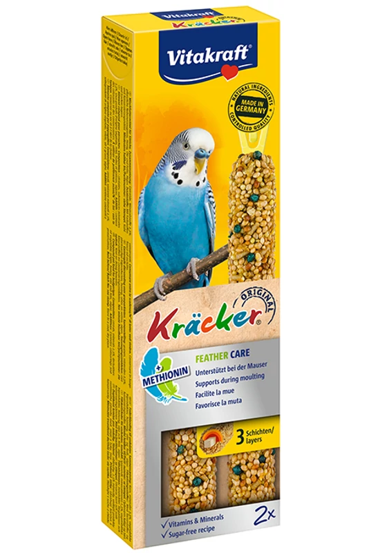 Vitakraft Kräcker Duplarúd A Szép Tollazatért Hullámos Papagájnak 2×30g
