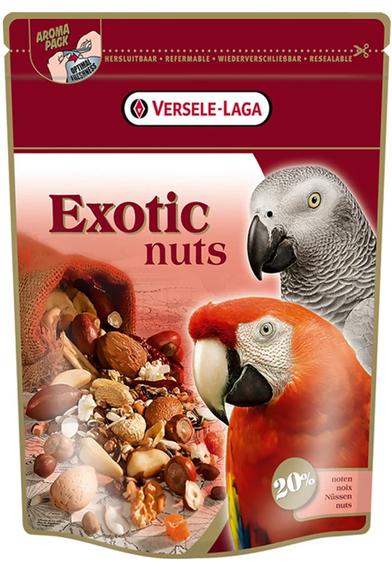 Prestige Premium Parrots Exotic Nuts Mix - Egzotikus Dió Mix Óriás Papagájoknak - 750g