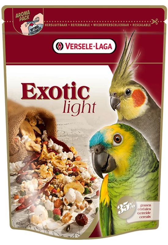 Prestige Premium Parrots Exotic Light Mix - Egzotikus Light Mix Nagy Papagájnak - 750g