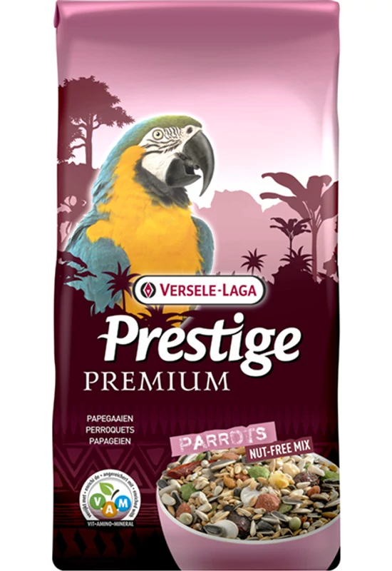 Prestige Premium Parrots Nut-Free Mix - Óriás Papagáj Diómentes Keverék - 15kg