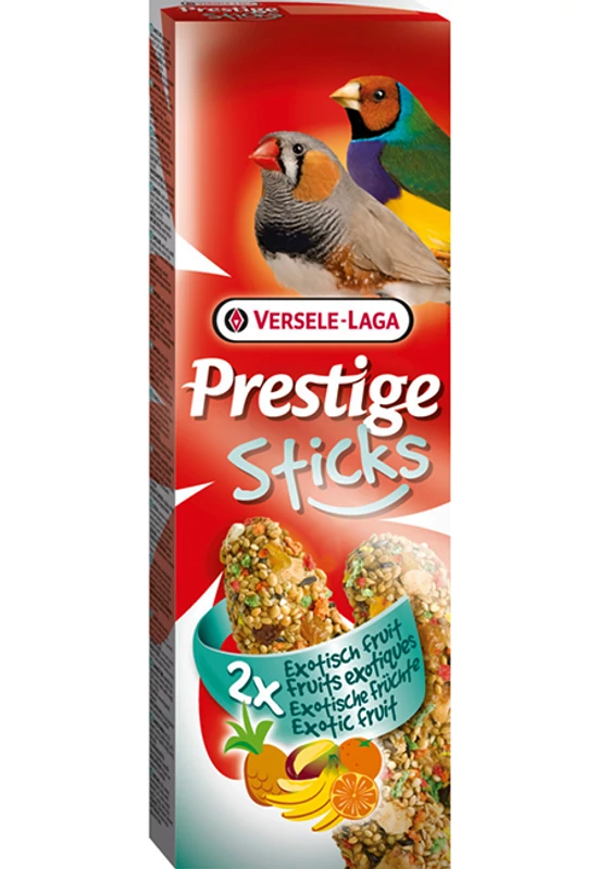 Prestige Sticks Finches Exotic Fruit - Duplarúd Pinty Egzotikus Gyümölcs - 60g