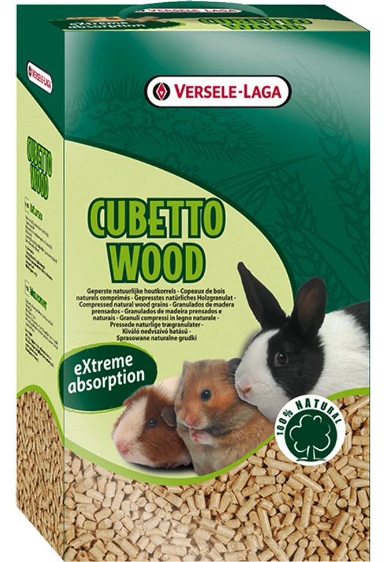 Versele-Laga Cubetto Wood - Fa Pellet - 7kg