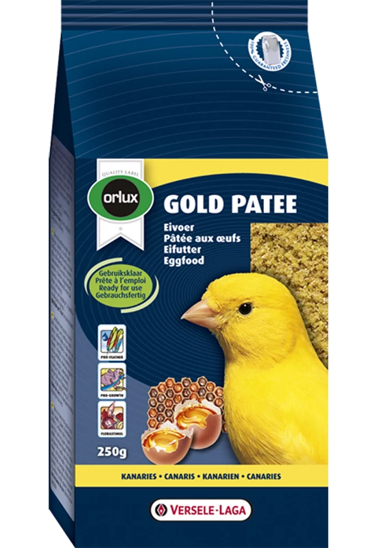 Orlux Gold Patee Canaries - Tojásos Lágyeleség Kanárinak - 250g