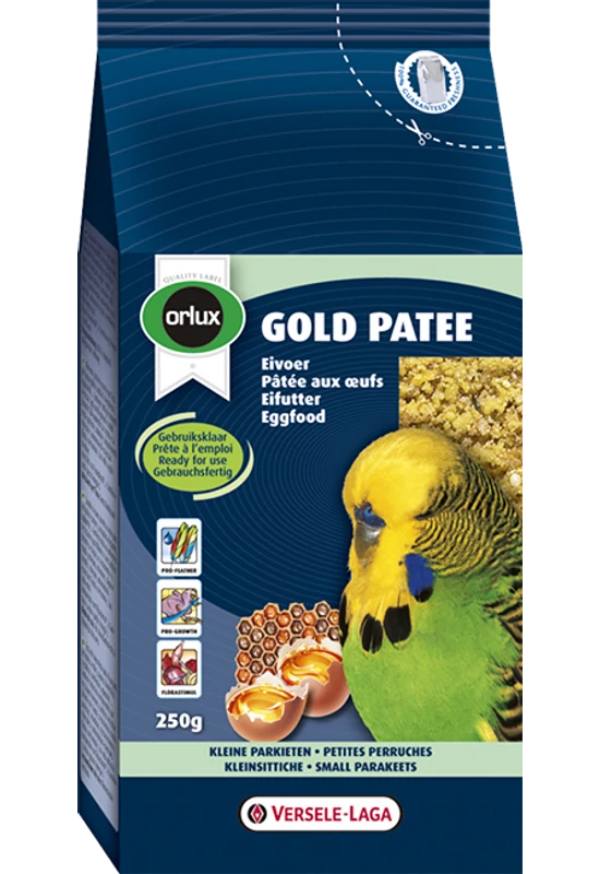 Orlux Gold Patee Small Parakeets - Tojásos Lágyeleség Hullámos Papagájnak - 250g