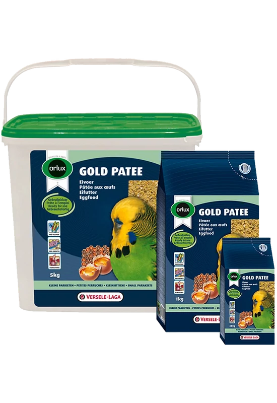 Orlux Gold Patee Small Parakeets - Tojásos Lágyeleség Hullámos Papagájnak - 5kg