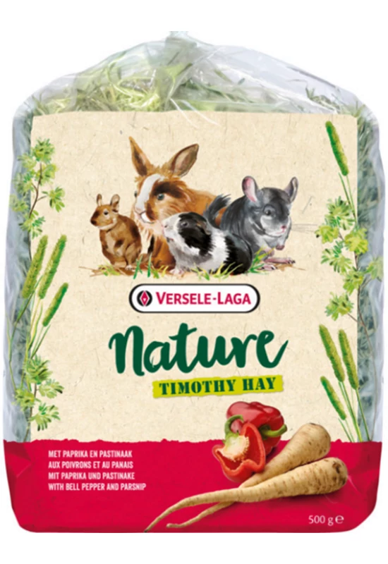 Nature Timothy Hay Bell Pepper & Parsnip - Széna Paprika és Fehérrépa - 500g