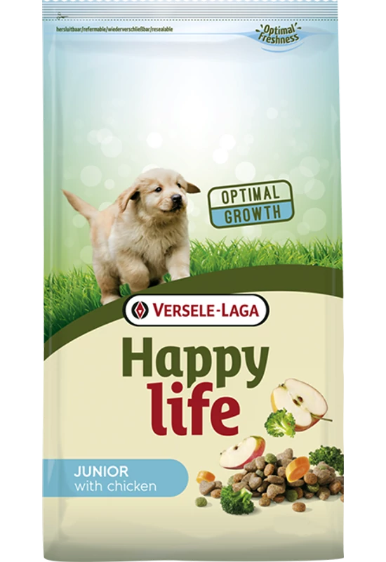 Happy Life Junior With Chicken - Csirkével - 10kg